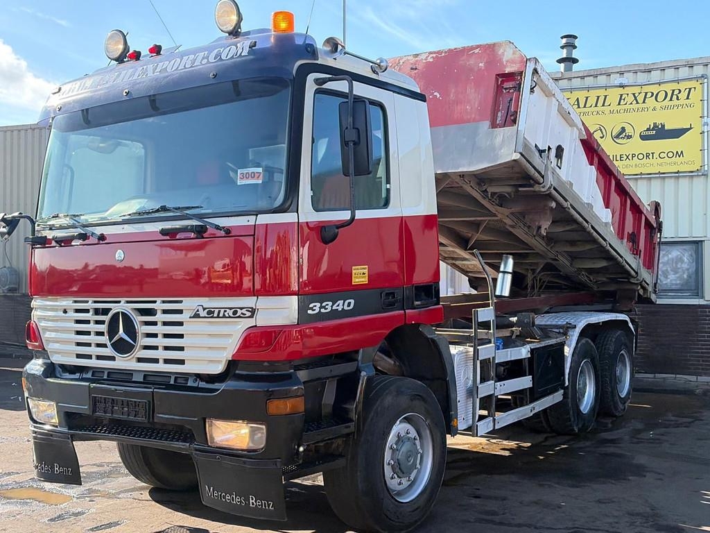 Mercedes-Benz Actros 3340 Kipper - 6x6 - V6 - Full Steel Suspens