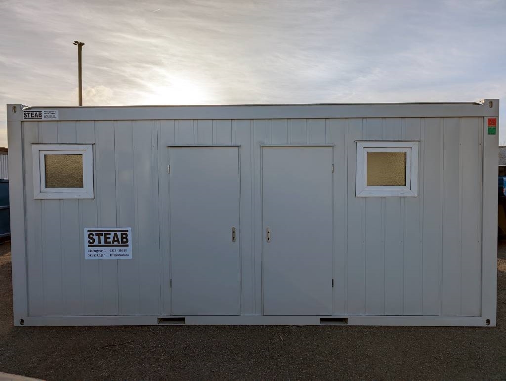Containex 20 Fot Toalettmodul Herr & Dam-avdelning