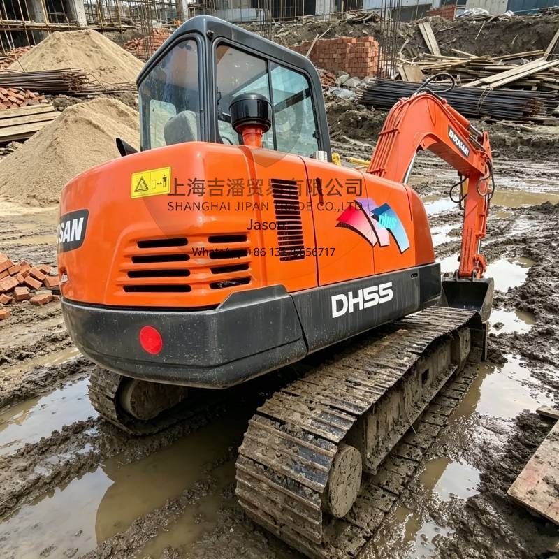 Mini-pelle Doosan DH 55 — occasion 2024, 749 h