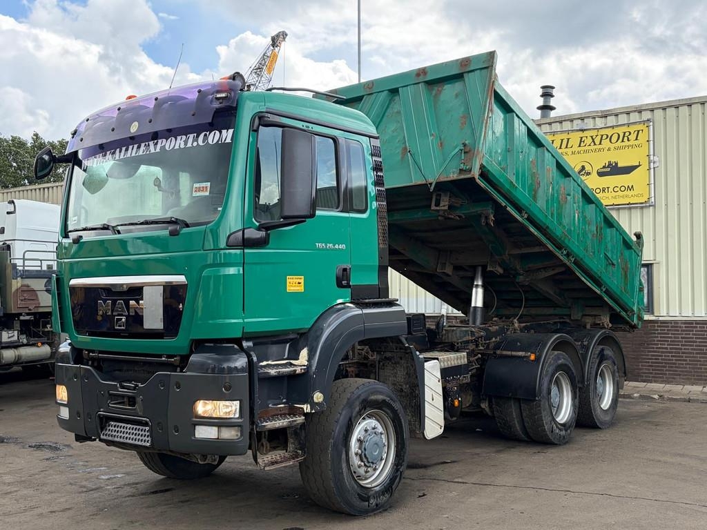 MAN TGS 26.440 Kipper 6x6 Full Steel Suspension Manual