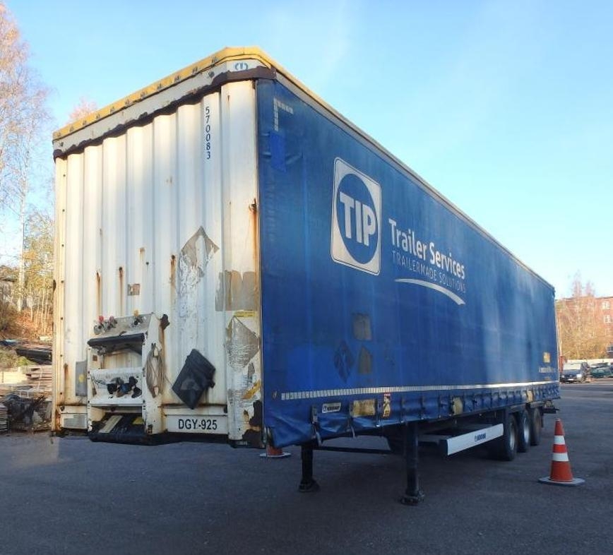 Krone Trailer Curtainsider Lifting + Sliding Roof Mega