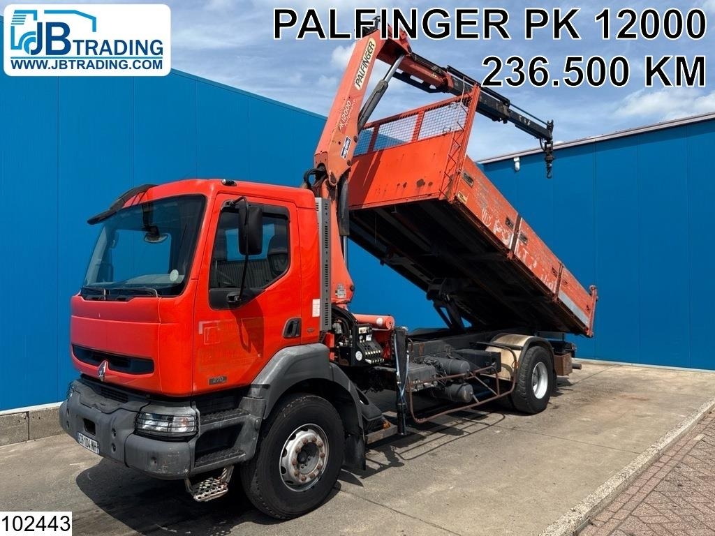 Renault Kerax 270 EURO 3, Manual, Palfinger