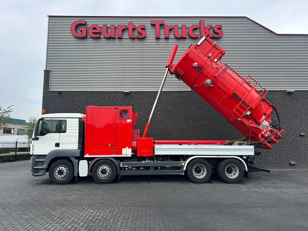 MAN TGS 35.400 BB 8X4 + WIELAND B.V BB.8200/TG DROGEST