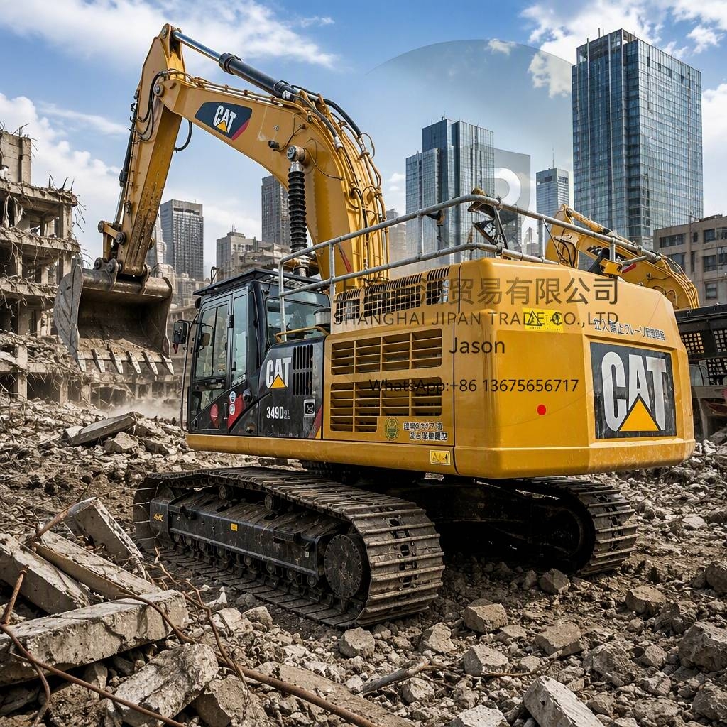 Pelle sur chenilles Caterpillar 349 D — occasion 2023, 981 h