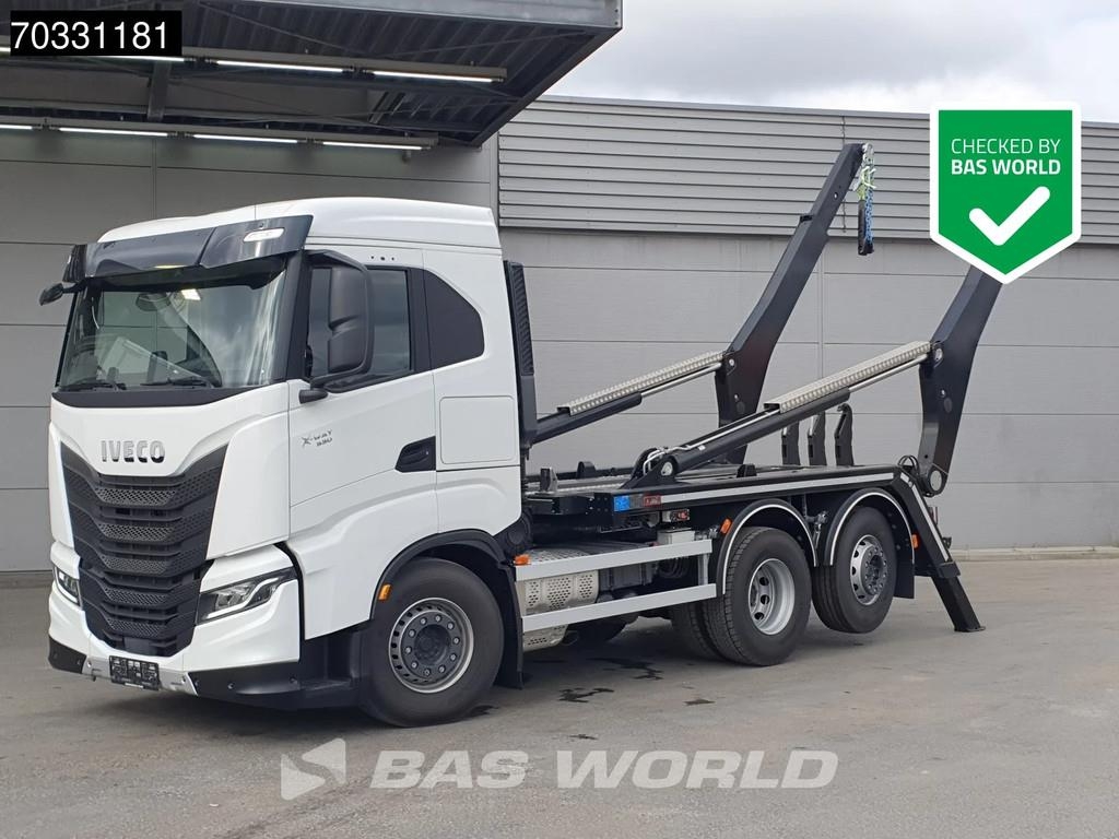 Iveco X-Way 530 6X2 NEW! Hiab FTR18 skiploader Automatic