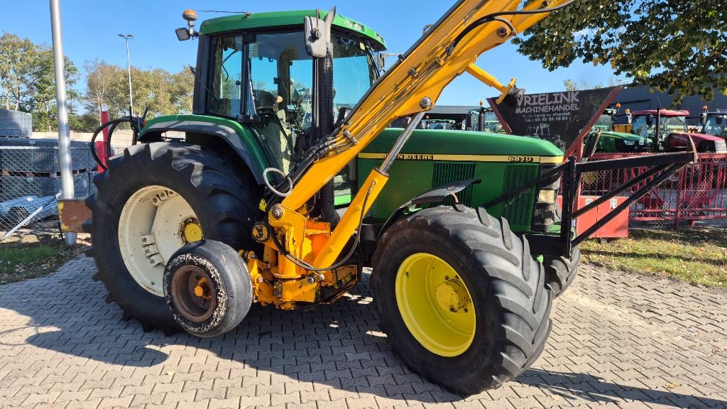 Tracteur agricole John Deere 6810 PQ+ TLS Kruip met Herder maaiarm — occasion 1999, 14 000 h