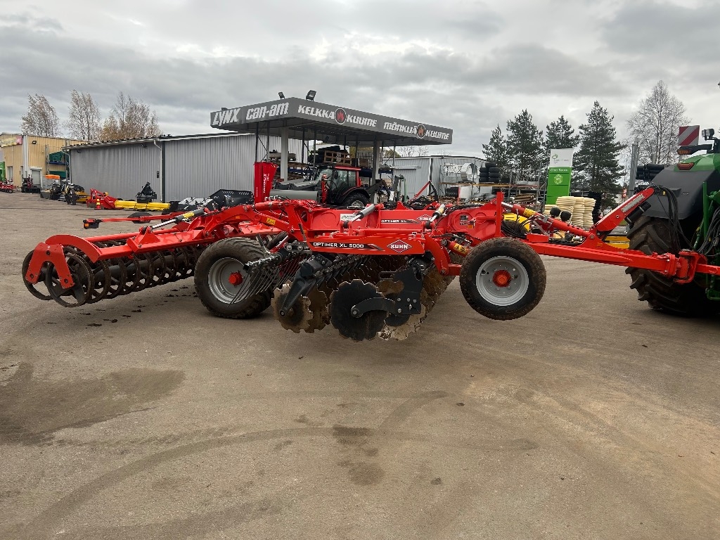 Kuhn Optimer XL 5000 lautasmuokkain, demokone.