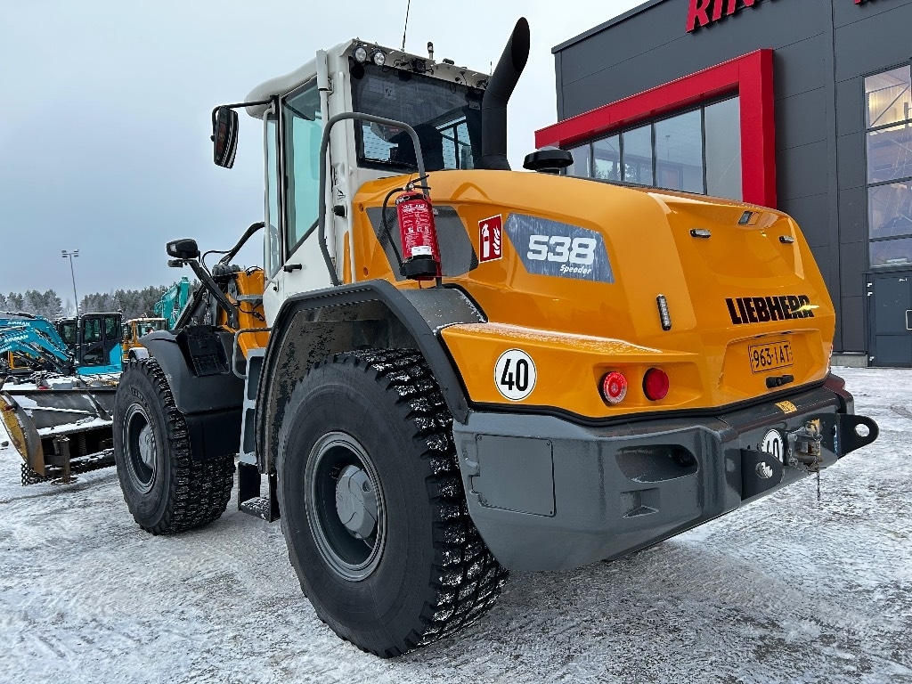 Liebherr 538 Speeder / Aura, kerääväharja, hydepiikit! kuva 9