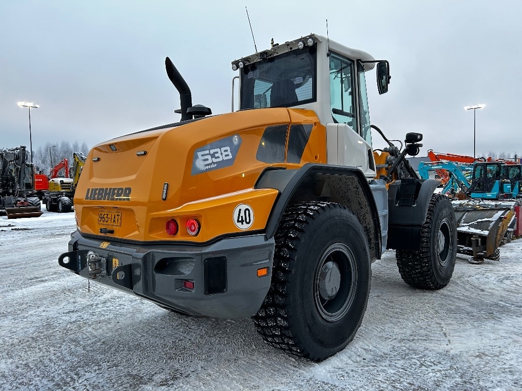 Liebherr 538 Speeder / Aura, kerääväharja, hydepiikit! kuva 7