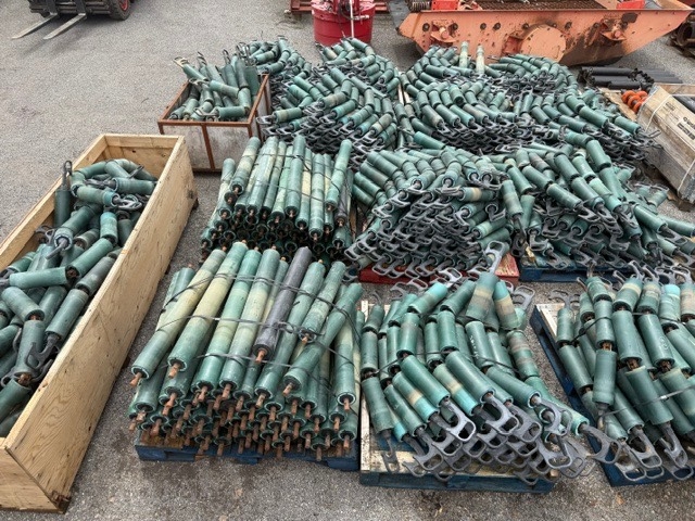 Metso Nordberg rolki girlandowe z kozłem