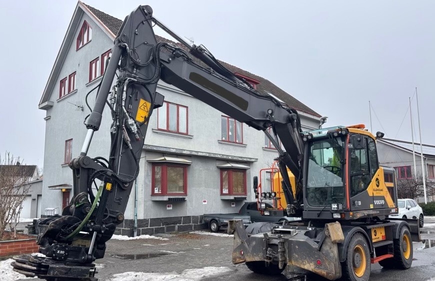 Pelle sur pneus Volvo EWR 170 E / Myyty, Sold — occasion 2019, 6 905 h