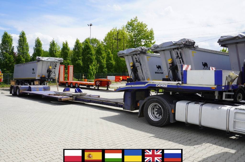 Camro CN 26.20B low-bed semi-trailer/ Tiefbett / 16 m
