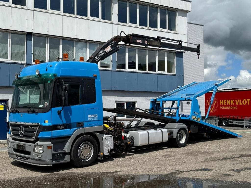 Mercedes-Benz Actros 1846 4X2 + 3-LADER + FASSI F120C.23