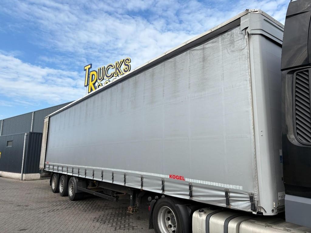 Semi-remorque PLSC Kögel SN24 +MEGA + 3X SAF AXLE + SUNROOF + HEIGH — occasion 2020
