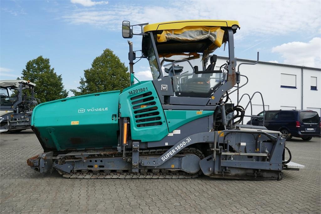 Finisseur Vögele Super 1800-3i — occasion 2017, 4 702 h