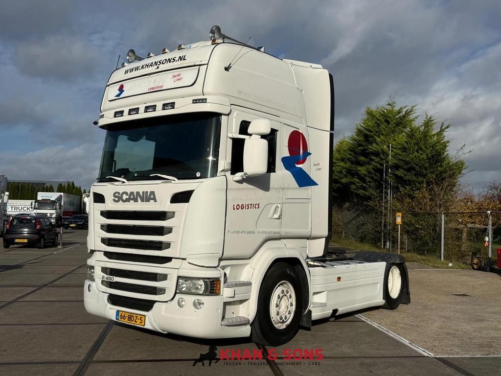 Tracteur routier Scania R450 / EGR system / Retarder / Topline / Standklim — occasion 2014