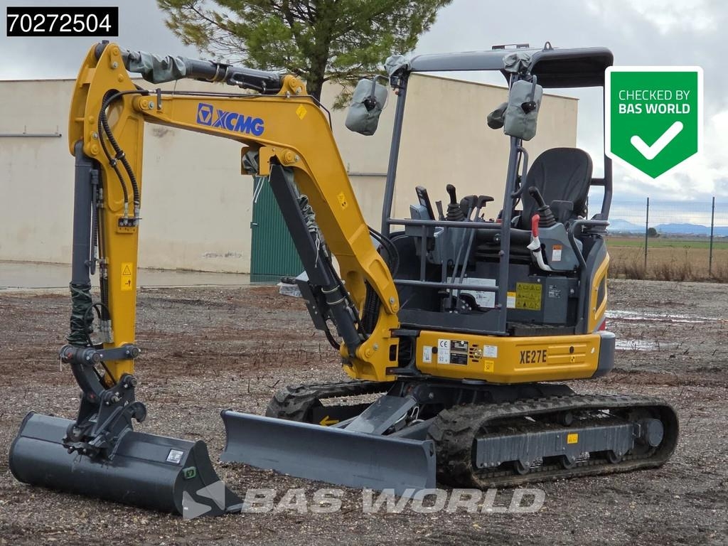 XCMG XE27 E Garantía de fábrica - 3 Cucharas - Certific