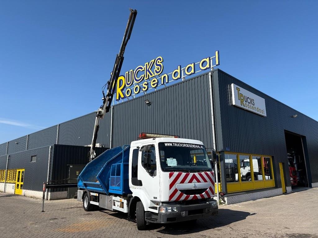 Renault Midlum 220 + PALFINGER PK 6001 + tipper + remote +