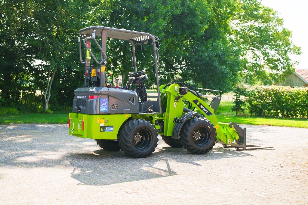 E-Kraft E1000 PRO Lithium minishovel wiellader