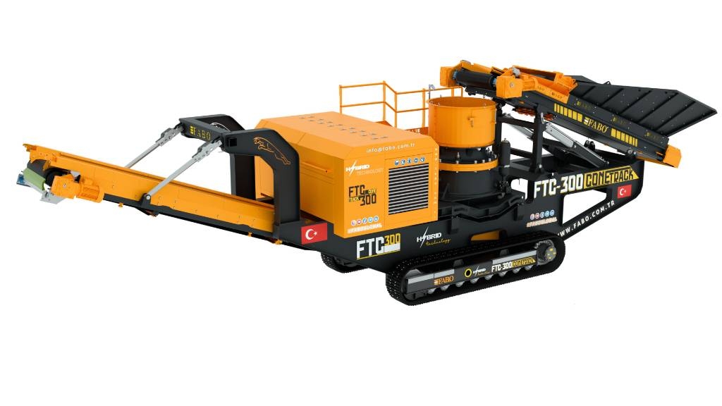 Fabo Concasseur à cône sur chenilles FTC-300