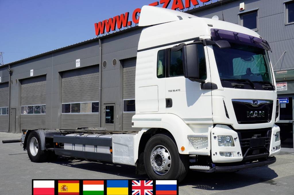 MAN TGS 18.470 / ADR AT / chassis 745 cm / sleeper cab