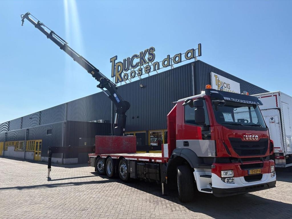 Iveco Stralis 360 + HMF 4020 K5 + EURO 6 + JIB PREPARED