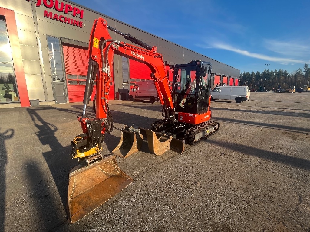 Kubota U 36-4 / Engcon, 3 buckets, Rasvari kuva 9