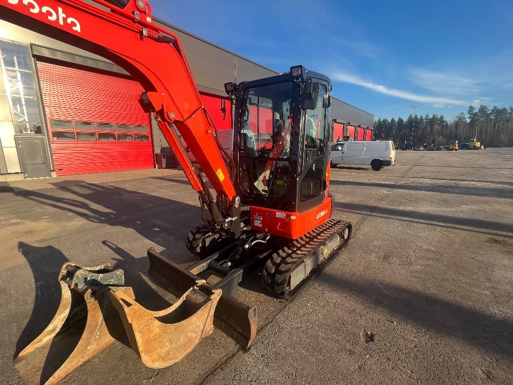 Kubota U 36-4 / Engcon, 3 buckets, Rasvari kuva 2