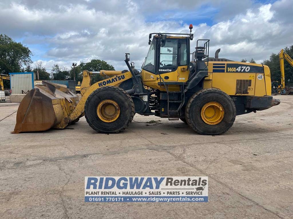 Chargeuse sur pneus Komatsu WA 470 — occasion 2019, 9 968 h