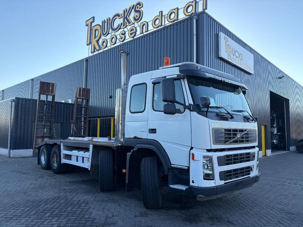 Volvo FM12 .420 + hydrolic ramps + 8x4 + manual + spring