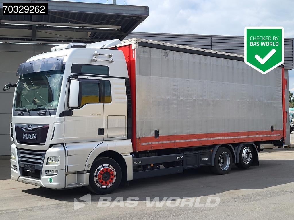 MAN TGX 26.500 6X2 Curtainsider 2000kg Ladebordwand Li
