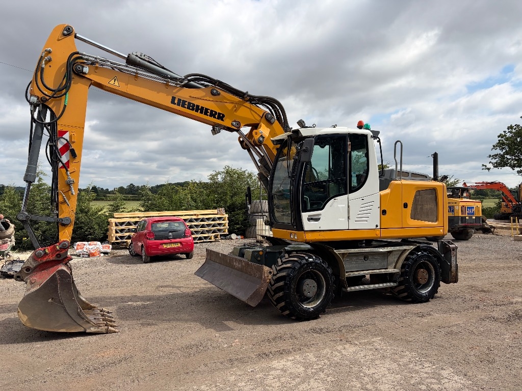 Liebherr A 914 Litronic leica GPS