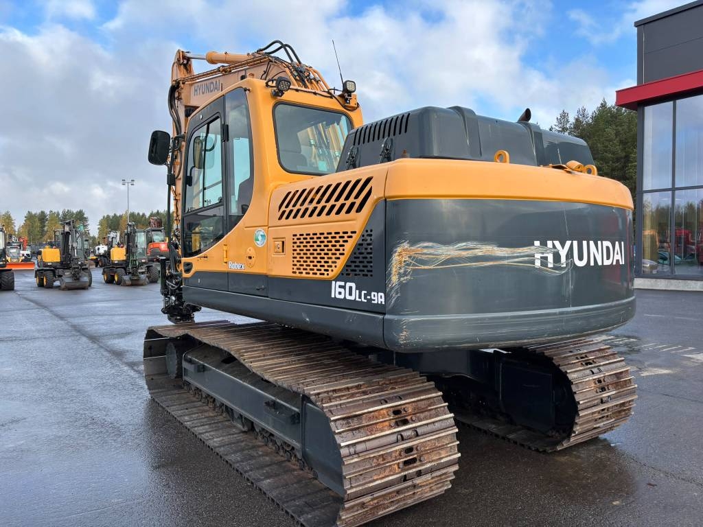 Hyundai Robex 160/ Rotary, riebalai, geros grindys kuva 9