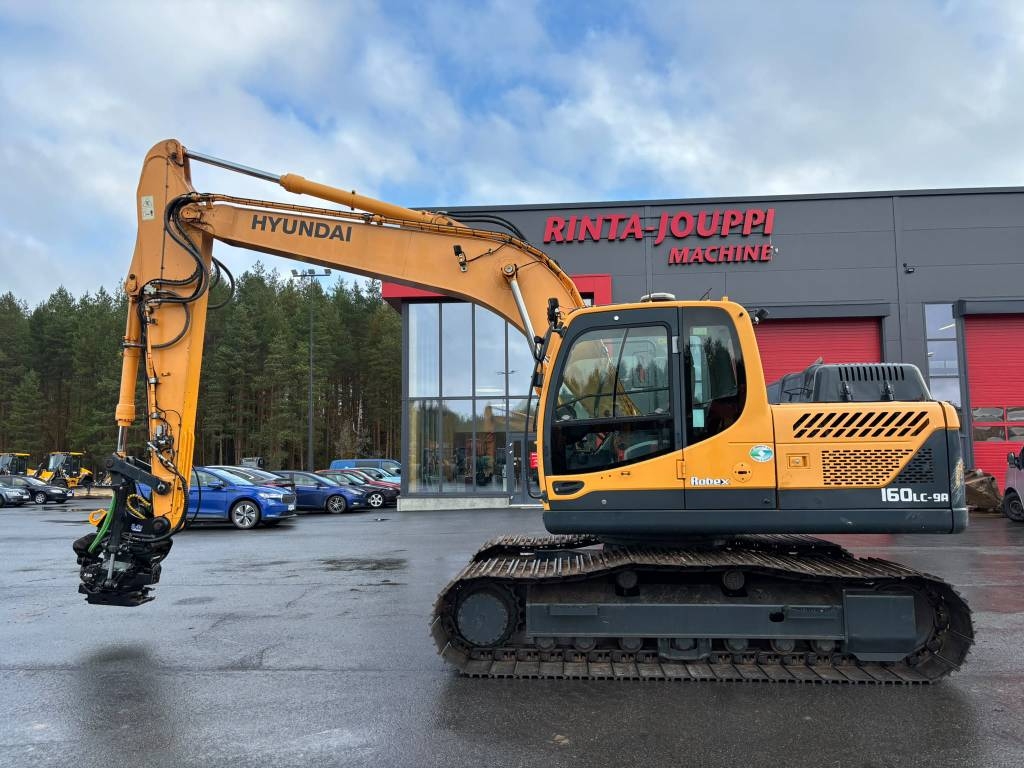 Hyundai Robex 160/ Rotary, riebalai, geros grindys
