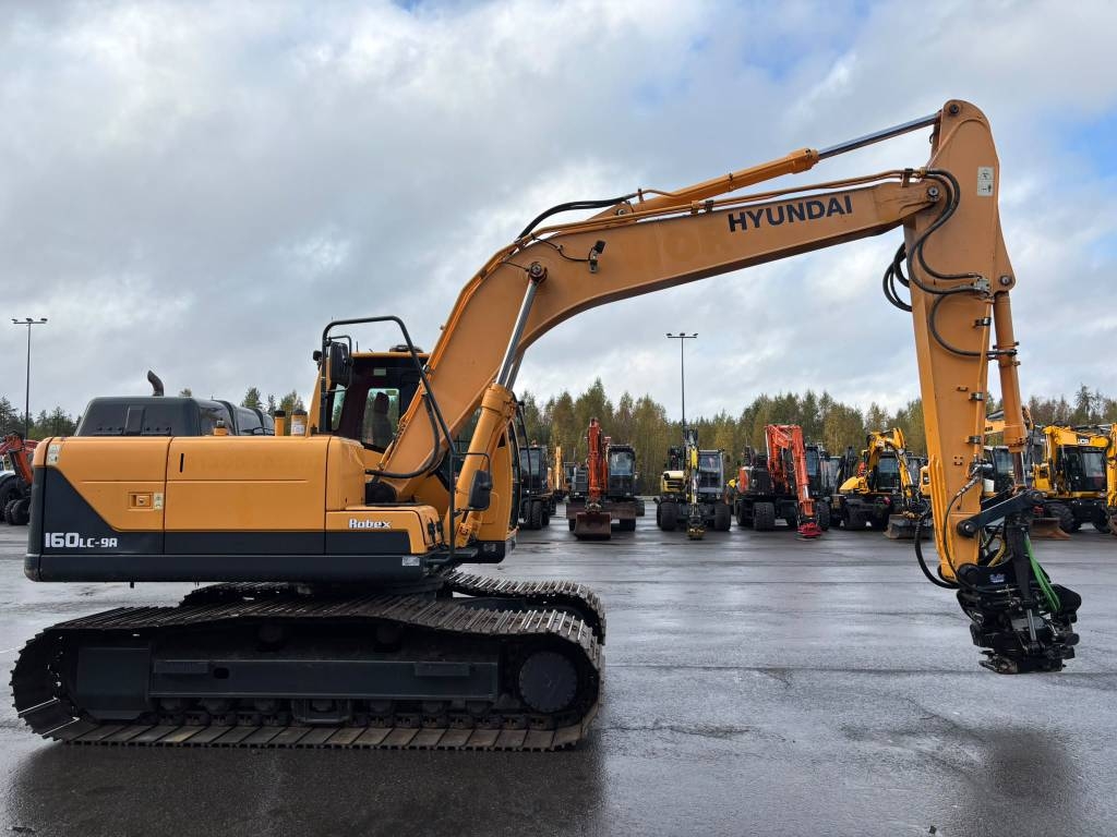Hyundai Robex 160/ Rotary, riebalai, geros grindys kuva 6