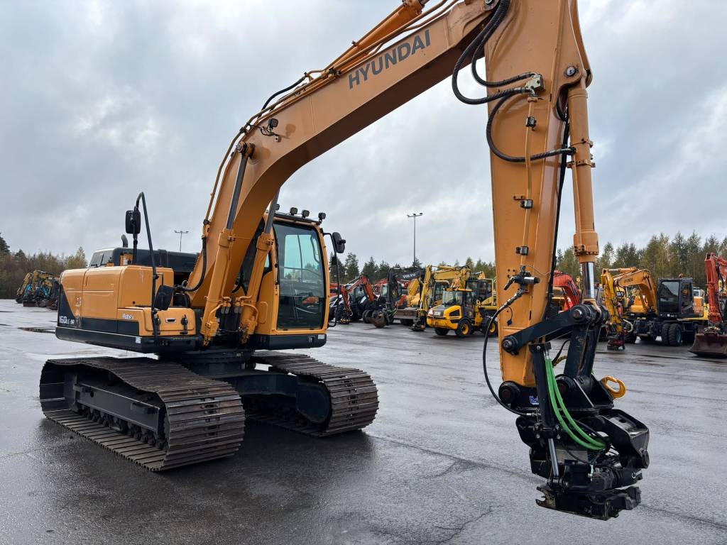 Hyundai Robex 160/ Rotary, riebalai, geros grindys kuva 5