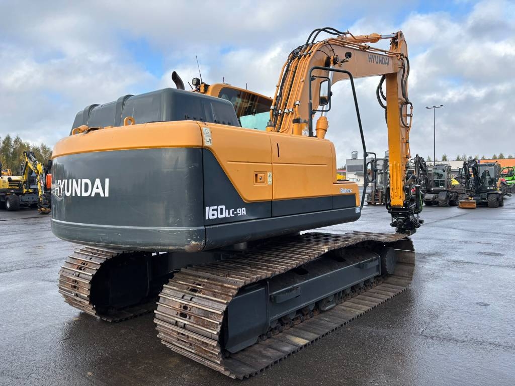 Hyundai Robex 160/ Rotary, riebalai, geros grindys kuva 7