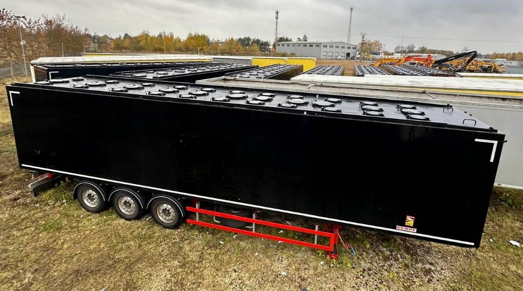 Kempf SKM AK unloader 4 chambers with lower chute / 65m3