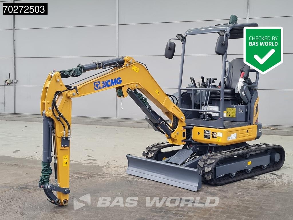 XCMG XE27 E FACTORY WARRANTY - KUBOTA ENGINE - CE CERTI