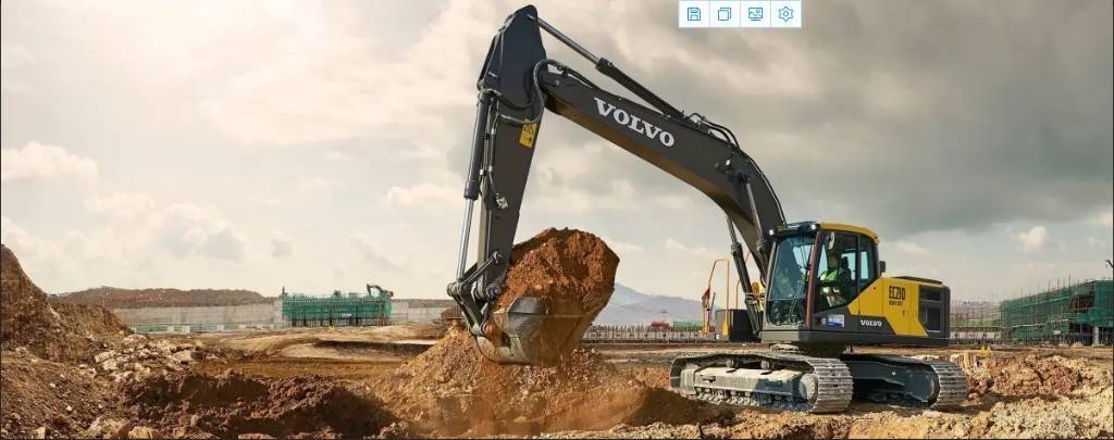 Pelle sur chenilles Volvo EC480 — occasion 2023