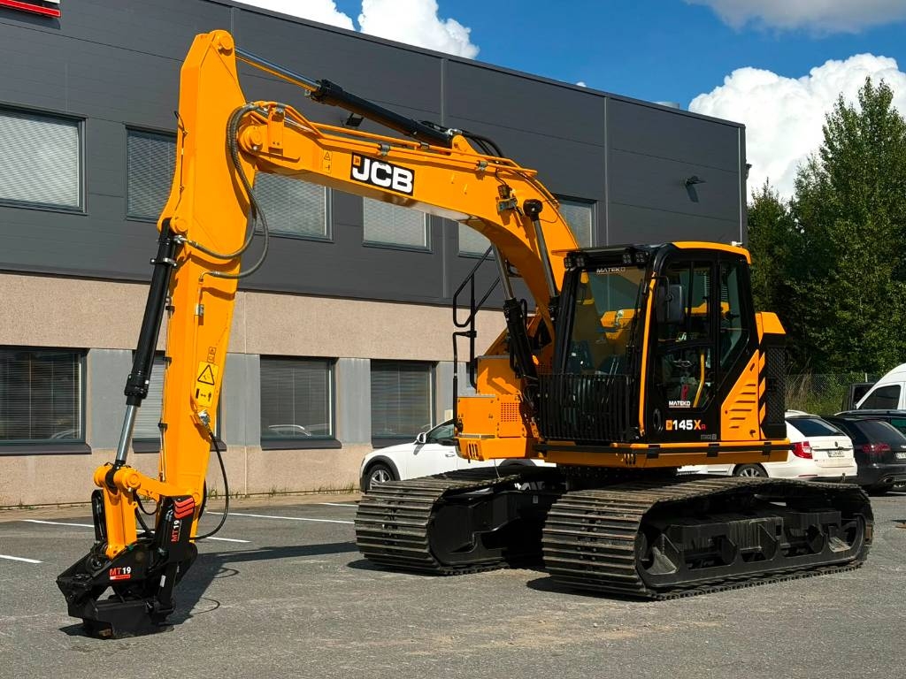 JCB 145XR HD / 900mm Metsäalusta / Marttiini / Eber /