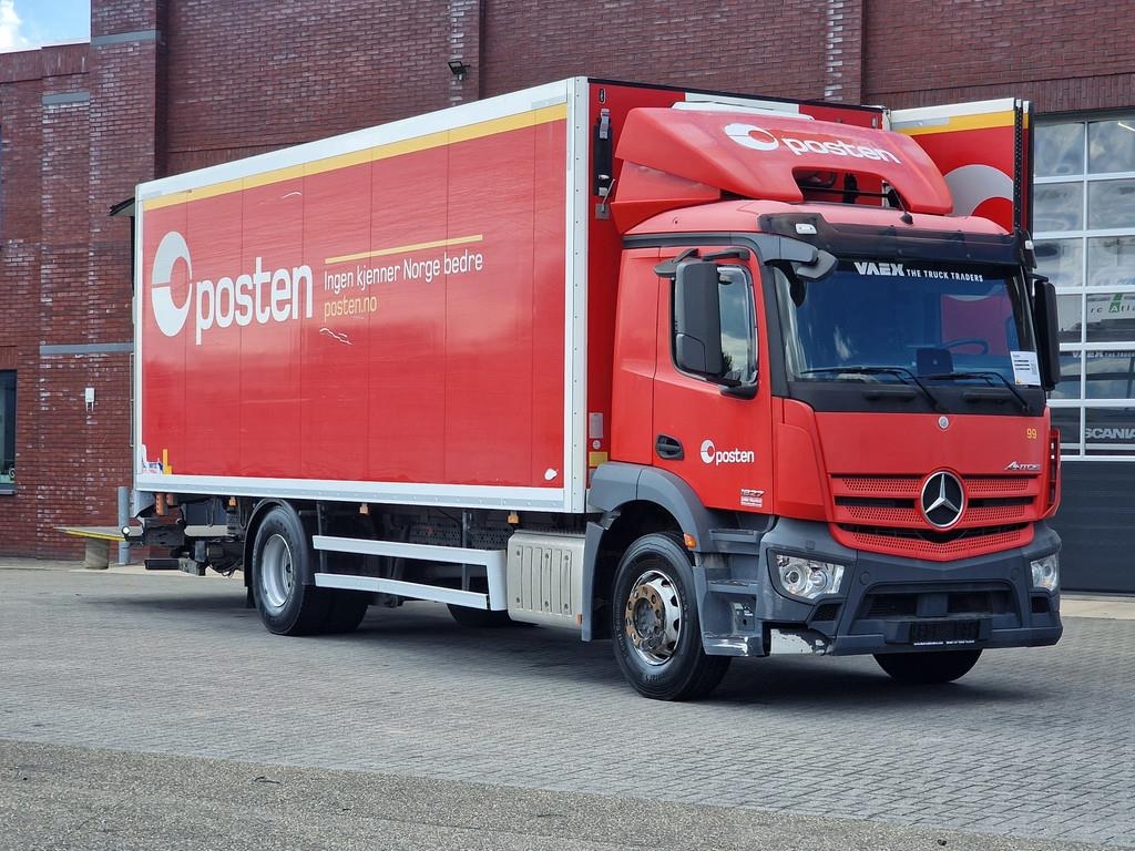 Mercedes-Benz Antos 1827 4x2 Box with sidedoors - Loadlift - Eur