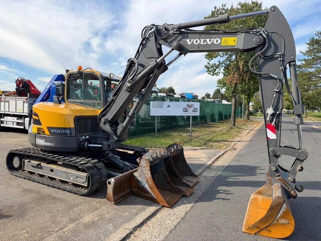 Volvo ECR 88 D TRIPPLE ARM / Verstellausleger - *999h* O