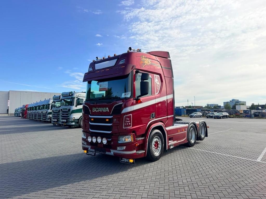 Scania R650 6X2 full air, Retarder, hydrauliek, 2950WB