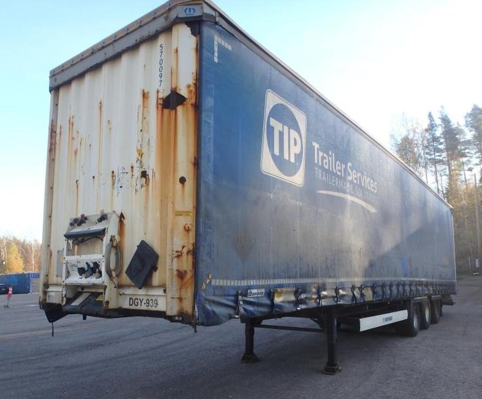 Krone Trailer Curtainsider Lifting + Sliding Roof Mega