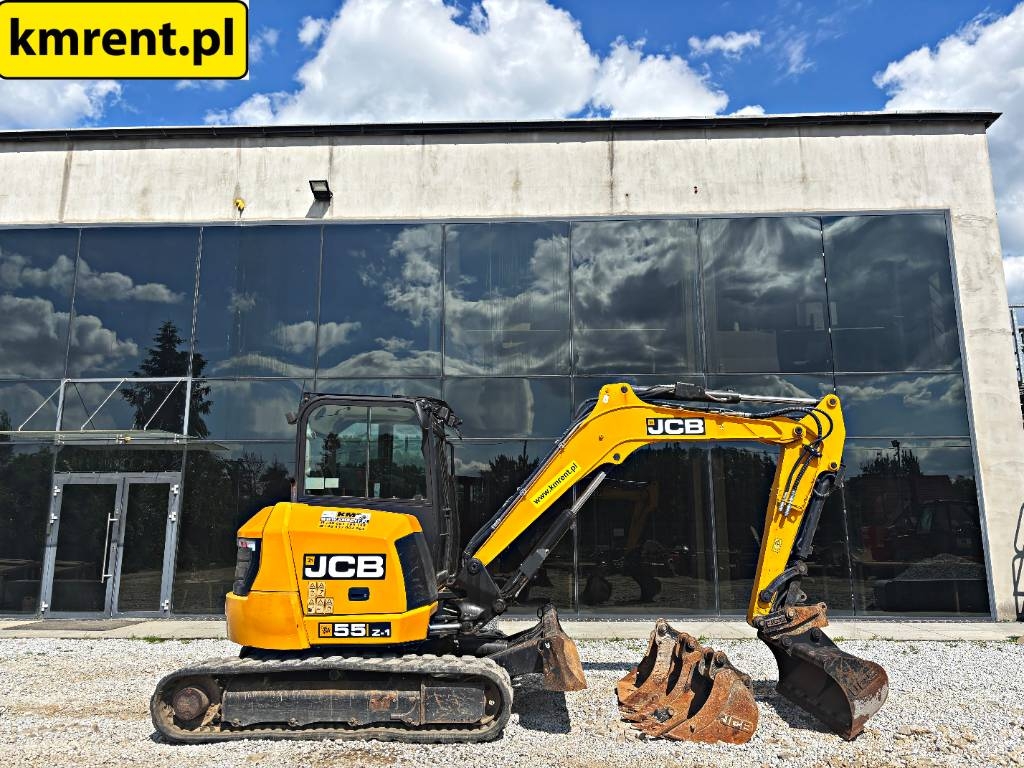 JCB 55Z-1 T3 MINI-KOPARKA 2019R | JCB 8030, 8035, 8040