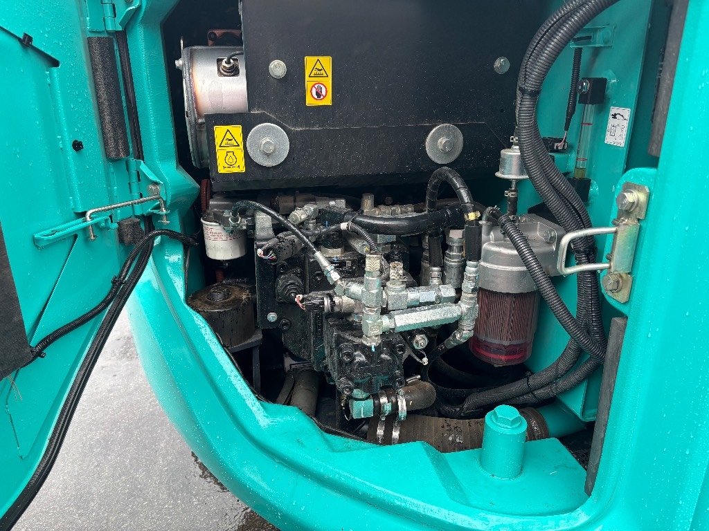 Kobelco SK 75 SR / Rotátor, 2 vedierka, Mazací tuk, Webasto kuva 11