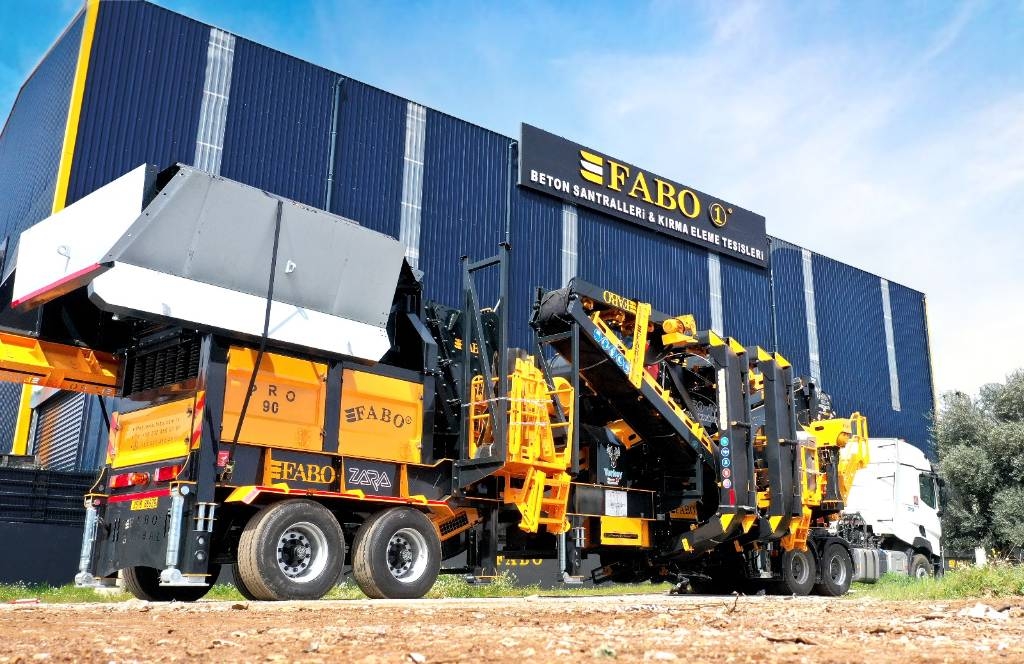 Fabo PRO-90 MOBILE CONCASSEUR ET CRIBLAGE STOCK