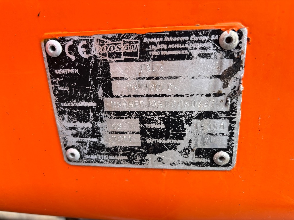 Doosan DX 160 LC / Myyty, Sold kuva 8