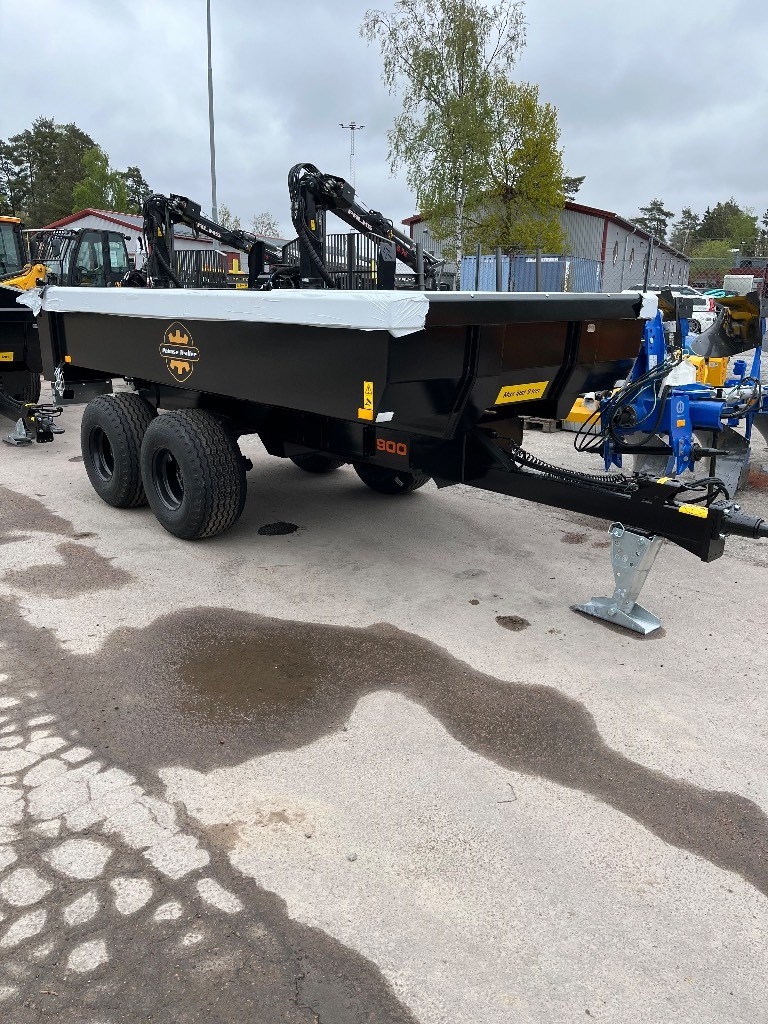 Palmse Trailer D900X Entreprenaddumper 9 Ton - Kampanj!